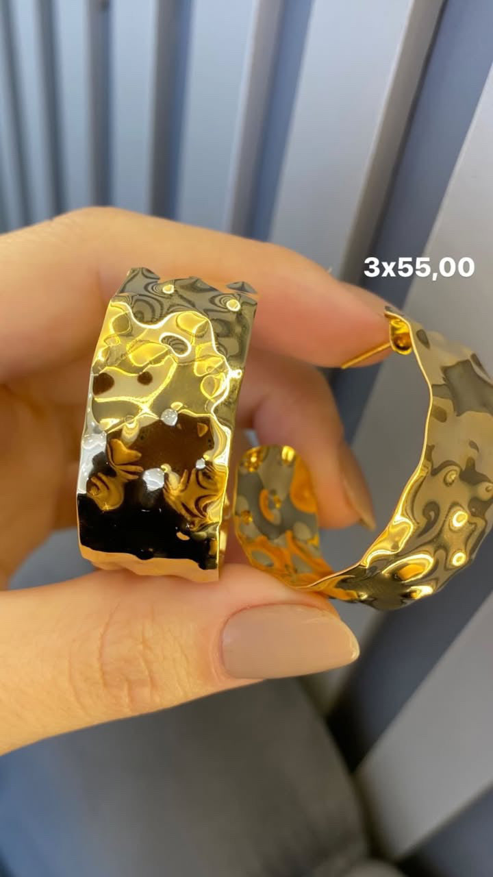 Brinco Argola Organica