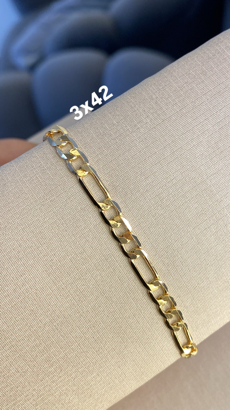 Pulseira 3 em 1 Grossa