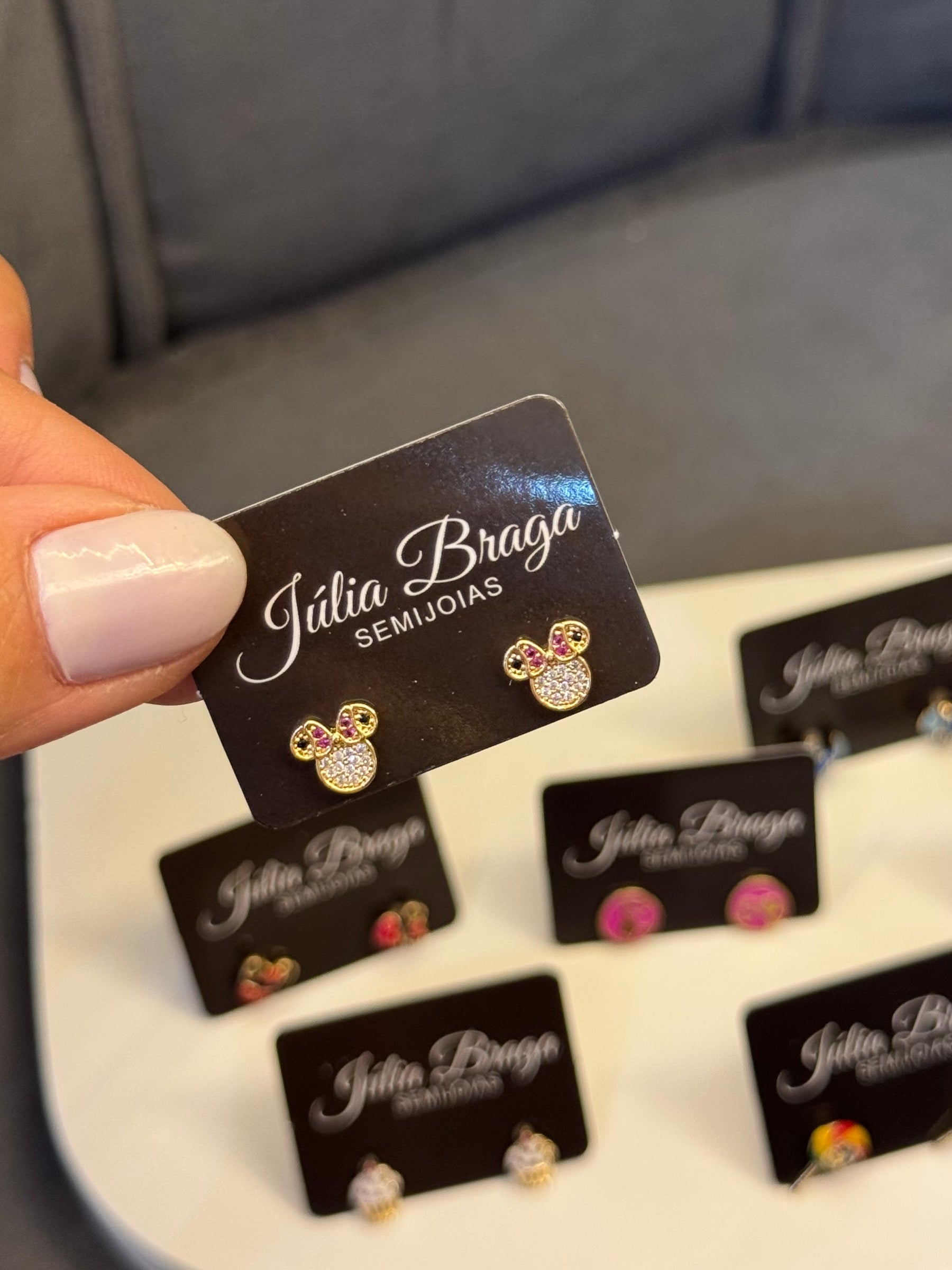 Brinco Minnie com Brilho – Infantil