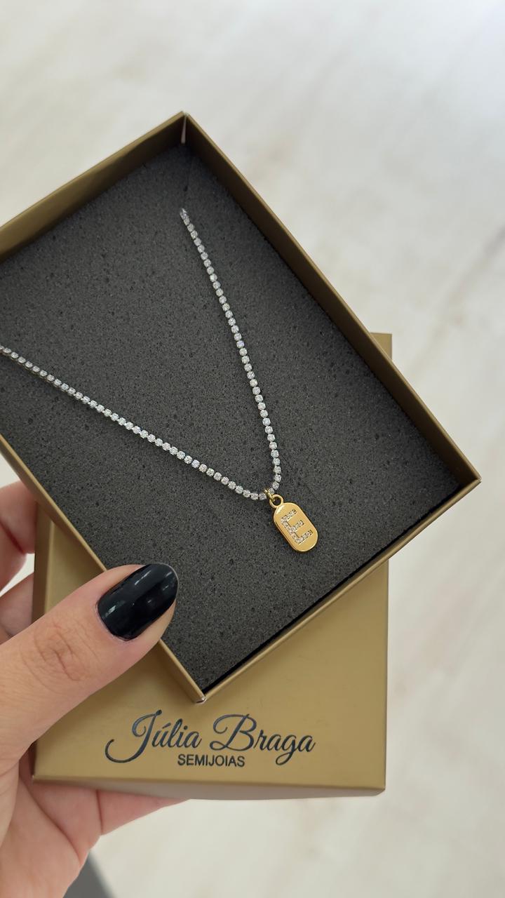 Choker Riviera de Zircônias – Luxo e Brilho em Cada Detalhe