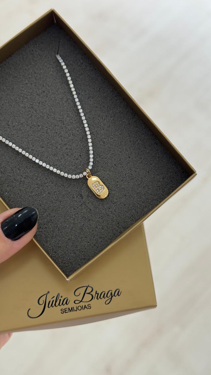 Choker Riviera de Zircônias – Luxo e Brilho em Cada Detalhe